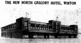Plan for North Gregory Hotel, Longreach Leader, 10 September 1948, p.9