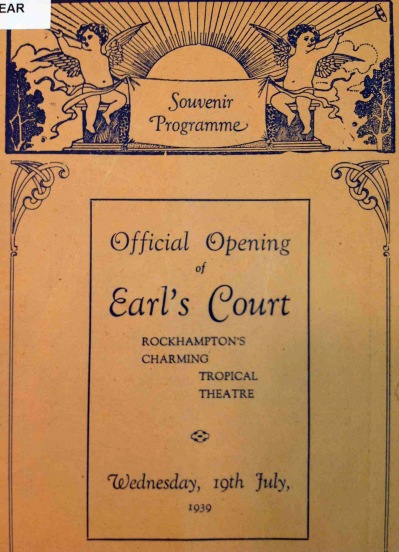Earl's Court souvenir program cover